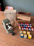 Toverlantaarn met 22 filmstrips, Ophalen of Verzenden, 1940 tot 1960, Projector