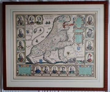 Leo Belgicus - Johan van Doetechum - Litho - 1970 beschikbaar voor biedingen