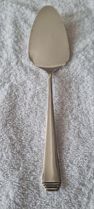 Art Deco Verzilverde Taartschep H.H.90 verzilverd Jugendstil beschikbaar voor biedingen