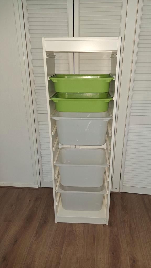 Ikea Kast met bakken, Huis en Inrichting, Kasten | Ladekasten, Gebruikt, 100 tot 150 cm, Minder dan 50 cm, 25 tot 50 cm, Kunststof