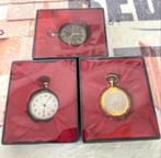 3x vintage horloge zakhorloge zakhorloges zak pocket watch, Ophalen of Verzenden