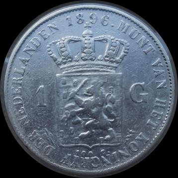Zeldzame Gulden 1896 beschikbaar voor biedingen