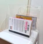 Plexiglas vintage lectuurbak krantenbak tijdschriften houder, Huis en Inrichting, Woonaccessoires | Krantenbakken en Lectuurbakken