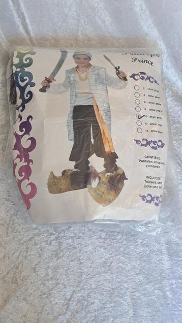 Mooi net pak Oosterse prins, maat 134 (10 jaar) Aladdin,  beschikbaar voor biedingen
