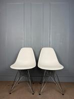 6 originele witte Vitra DAR en DSR design stoelen, Huis en Inrichting, Vitra, Wit, Ophalen of Verzenden, Vitra