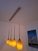 Moderne hanglamp voor eetkamer, Ophalen of Verzenden, Zo goed als nieuw, Glas, Modern