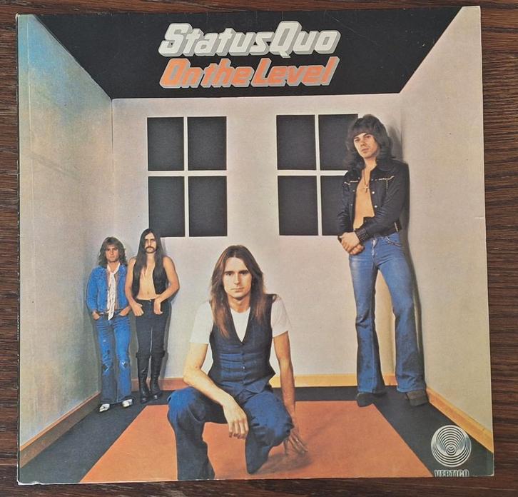 Status Quo. On The Level. 1975 Israël., Cd's en Dvd's, Vinyl | Rock, Zo goed als nieuw, Poprock, 12 inch, Ophalen of Verzenden