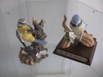 2 VOGELS - PIMPELMEES van LEONARDO en REGENCY FINE ARTS, Ophalen, Zo goed als nieuw, Dier
