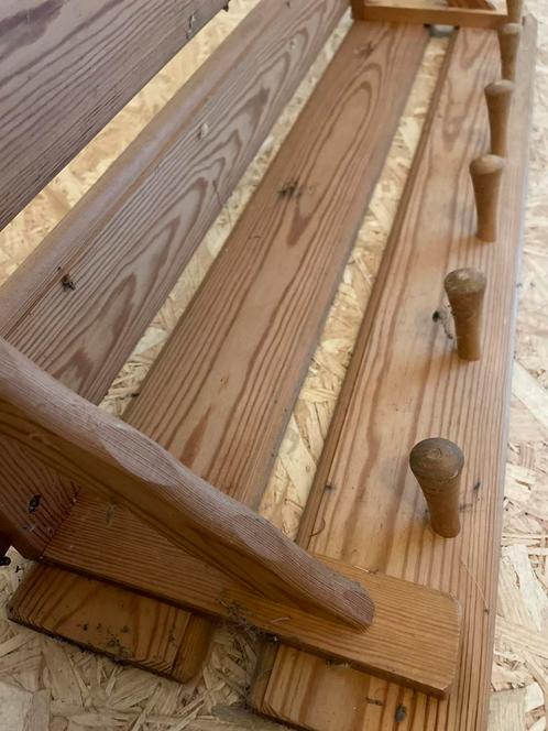 Kapstok, Huis en Inrichting, Woonaccessoires | Kapstokken, Zo goed als nieuw, Wandkapstok, Minder dan 100 cm, Hout, Ophalen