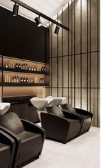 Luxe kapsalon ter overname aangeboden lage huur! Hoge omzet!, Ophalen, Zo goed als nieuw, Pruik of Haarverlenging