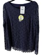 NIEUW KYRA model Winnie top van kant XXL prune paars, Verzenden, Paars, Maat 42/44 (L), Nieuw
