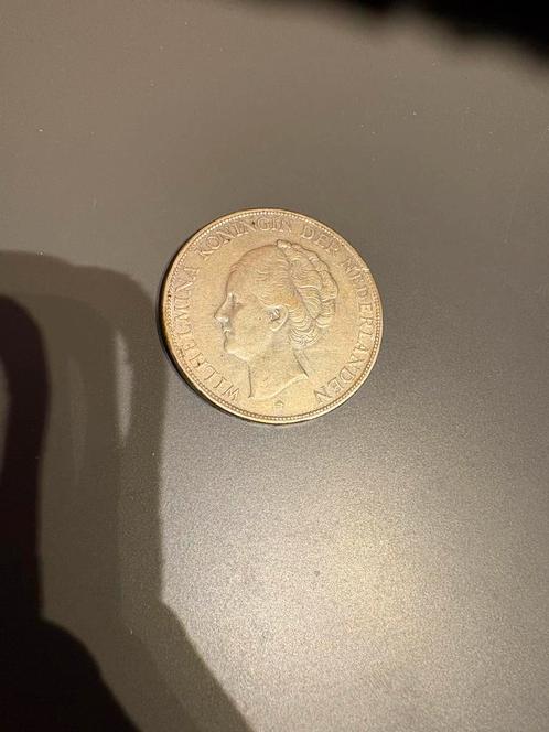 zilveren rijksdaalder (2½ gulden) uit 1931, munt, geld, Postzegels en Munten, Munten | Nederland, 2½ gulden, Koningin Wilhelmina