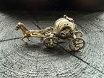 Zilveren miniatuur pompoenkoets, Ophalen of Verzenden, Zilver
