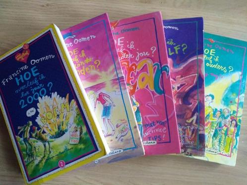 5x boeken Hoe overleef ik ... | Francine Oomen, Boeken, Kinderboeken | Jeugd | 10 tot 12 jaar, Gelezen, Ophalen