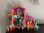 Enchantimals Hertenhuis + 6 Poppen & Dieren, Ophalen of Verzenden, Gebruikt, Overige typen