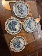 4x delfsblauw bord. Certificaat aanwezig. (Nr: 2083), Ophalen