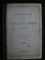 Genealogie: C.J.Polvliet, Genealogie van het geslacht Mees, Ophalen of Verzenden, Gelezen