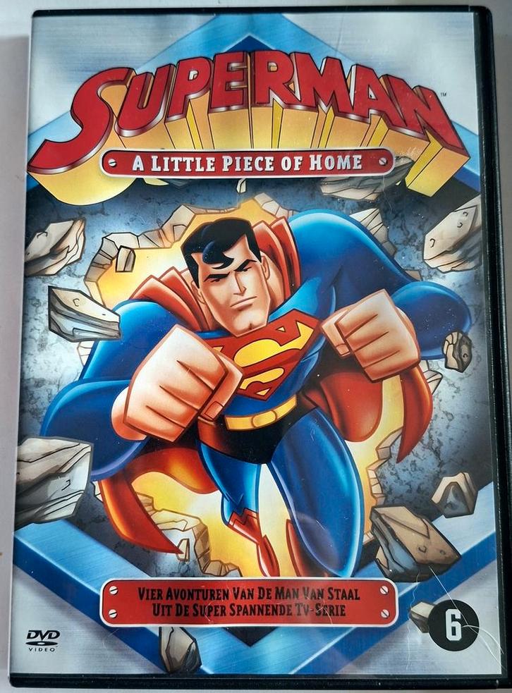 Superman: A Little Piece of Home, Cd's en Dvd's, Dvd's | Tekenfilms en Animatie, Zo goed als nieuw, Amerikaans, Tekenfilm, Alle leeftijden