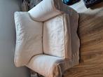 Ikea ektorp fauteuil met witte hoes, Huis en Inrichting, Ophalen, Gebruikt