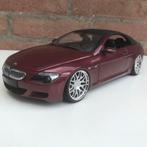 1:18 KYOSHO BMW M6 CABRIOLET **GEPIMPT** ……. 100,-, Hobby en Vrije tijd, Modelauto's | 1:18, Gebruikt, Ophalen of Verzenden, Auto