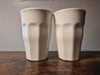 Twee grote bekers wit Hema, Ophalen, Gebruikt