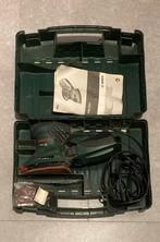 Bosch PSM 160 A Multischuurmachine - Inclusief Koffer, Ophalen of Verzenden, Gebruikt, Minder dan 600 watt, Overige typen