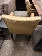 Set 4 stoelen goud nieuw!, Ophalen, ., 75 tot 100 cm, Zo goed als nieuw