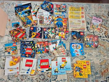 Lego Catalogussen, Flyers en Ideeënboeken beschikbaar voor biedingen