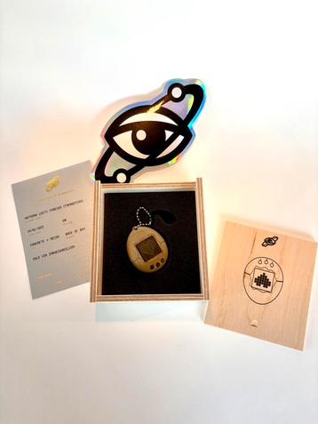 Imbue tamagotchi nothing last foreverer desing kunst beschikbaar voor biedingen