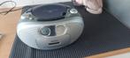 Philips AZ1021 CD Radio Cassette Recorder, Ophalen of Verzenden, Gebruikt, Philips, Met radio