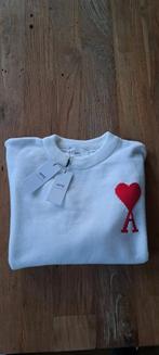Sweater Ami Paris, Ophalen of Verzenden, Zo goed als nieuw, Maat 48/50 (M), Wit