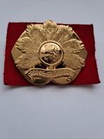 beret embleem en 2 kraagspiegels, Verzamelen, Militaria | Algemeen, Ophalen of Verzenden, Nvt, Nederland, Embleem of Badge