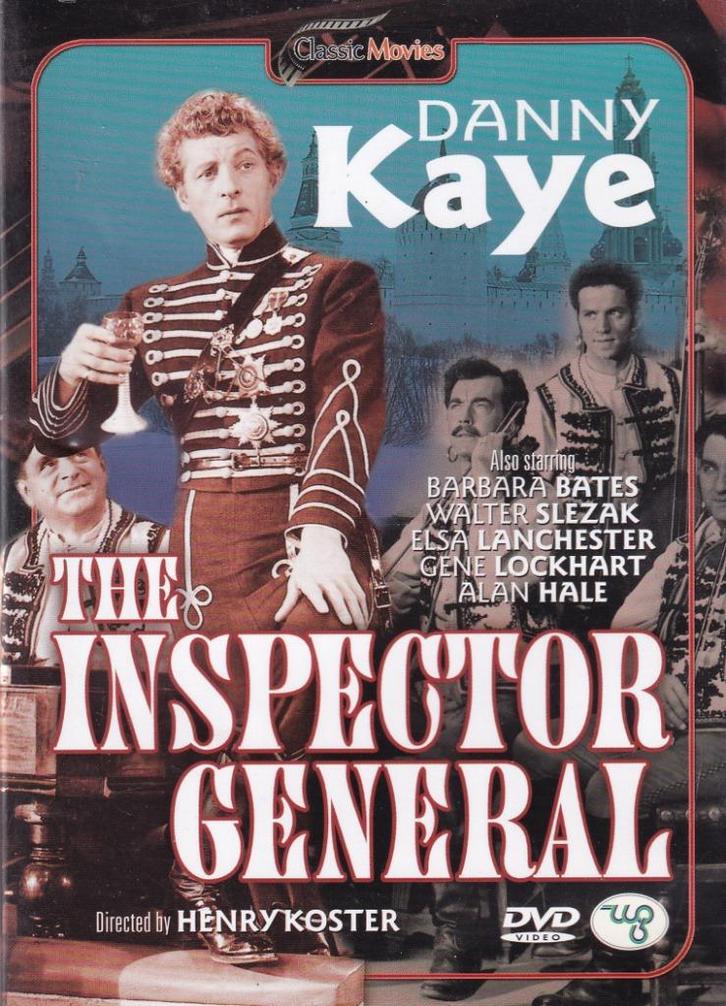 Te koop dvd the inspector general (danny kaye) (dvd nederlan, Cd's en Dvd's, Dvd's | Klassiekers, Actie en Avontuur, 1940 tot 1960