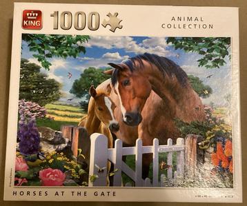 zgan King legpuzzel Paarden 1000 stukjes 