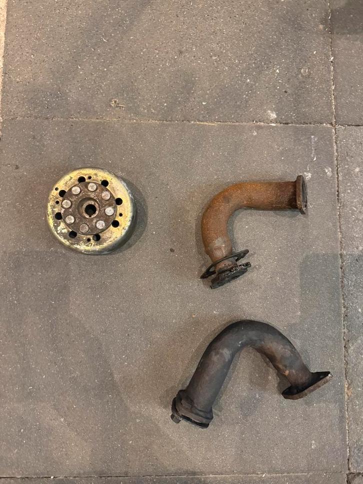 Uitlaat bocht 180cc 125cc gilera runner skipper onderdelen, Fietsen en Brommers, Brommeronderdelen | Scooters, Zo goed als nieuw