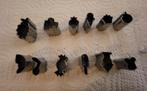 12 x kleine cutter metaal voor polymeer klei, Ophalen of Verzenden
