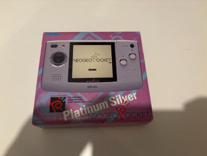 SNK Neo Geo Pocket (boxed), Spelcomputers en Games, Spelcomputers | Overige, Ophalen of Verzenden