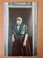 Oude kleuren kaart, klederdracht Urk, uitgave Dr. Trenkler, Ophalen of Verzenden, 1920 tot 1940, Ongelopen, Klederdracht
