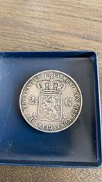 Zilveren munt, Postzegels en Munten, Munten | Nederland, Zilver, 2½ gulden, Ophalen of Verzenden, Koning Willem II