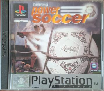 Adidas Power Soccer (NL) - Playstation 1 Platinum beschikbaar voor biedingen