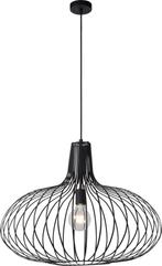 Zwarte Lucide Manuela Hanglamp diameter 65cm, Ophalen, 50 tot 75 cm, Zo goed als nieuw, Metaal