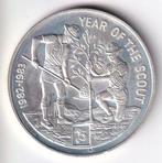 Ghana, 50 Cedis, 1982/83, zilver, Postzegels en Munten, Munten | Afrika, Zilver, Ophalen of Verzenden, Losse munt, Overige landen