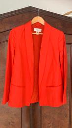 Mango Suit nieuw koraal rood L jasje viscose linnenmix, Mango, Maat 42/44 (L), Nieuw, Ophalen of Verzenden