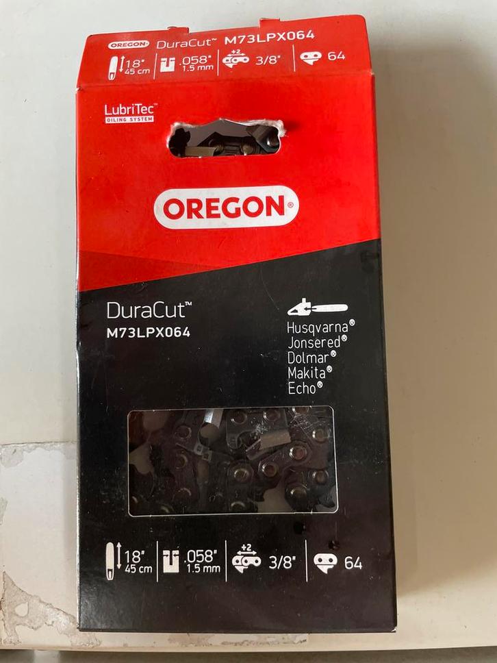 Oregon DuraCut M73LPX064 Zaagketting 45cm, Doe-het-zelf en Verbouw, Gereedschap | Machine-onderdelen en Toebehoren, Nieuw, Ophalen of Verzenden