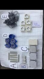 Kroonsteen,zekering/lasdoos/inbouwdoos-ring/pvcbuis/, Ophalen of Verzenden, Nieuw, Kabel of Snoer