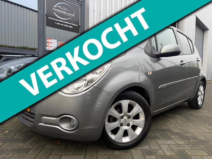 Opel Agila 1.2 airco automaat, Auto's, Opel, Bedrijf, Te koop, Agila, ABS, Airbags, Airconditioning, Boordcomputer, Centrale vergrendeling
