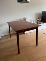 Vintage / midcentury Deense eettafel (uitschuifbaar), Huis en Inrichting, Tafels | Eettafels, Ophalen, Gebruikt, 100 tot 150 cm