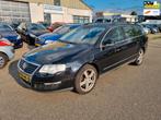 Volkswagen Passat Variant 2.0 TDI Sportline Clima Bj:2006, Auto's, Voorwielaandrijving, 4 cilinders, Zwart, Electronic Stability Program (ESP)