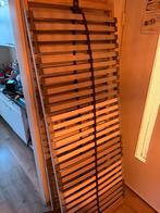 140 bij 200 lattenbodem, Ophalen, Zo goed als nieuw, Tweepersoons, 140 cm