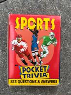 Sports pocket trivia, Ophalen of Verzenden, Zo goed als nieuw, Speelkaart(en)